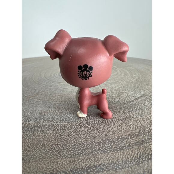 Littlest Pet Shop #0129 Brown Boxer Dog Pets in the City Calla Boxton LPS - Picture 3 of 5